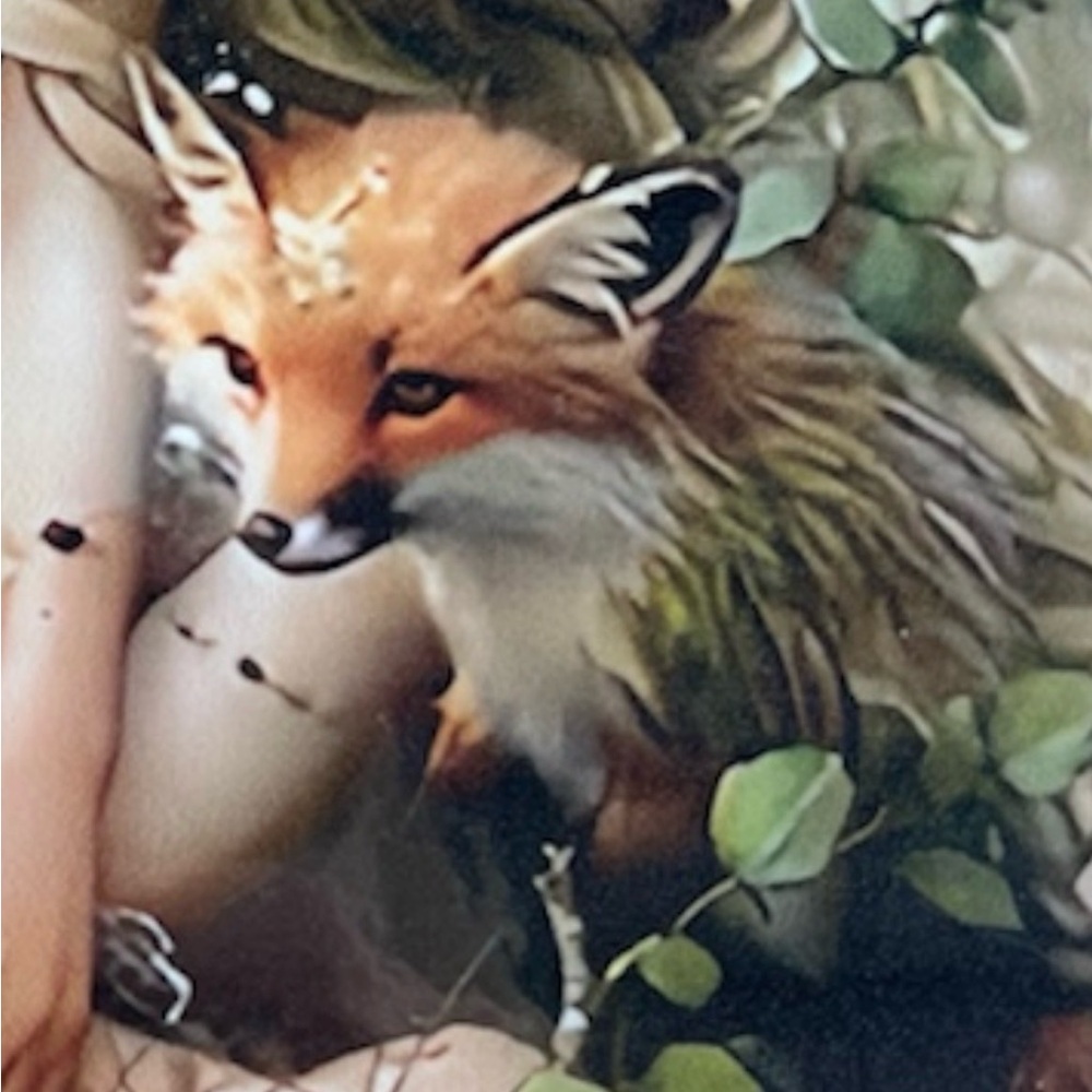 Fairy Garden Stake Acrylic Pixie Girl Fox Outdoor Yard Decor Cottagecore - Picture 4 of 4